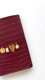Croco édition - Burgundy
