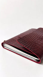 Croco édition - Burgundy