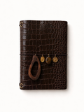 Croco édition souple - Dark brown