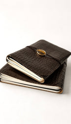 Croco édition souple - Dark brown