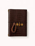 Croco édition souple - Dark brown