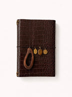 Croco édition souple - Dark brown